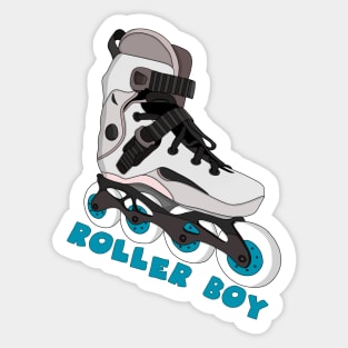 Roller Boy Sticker